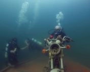 Mermet Springs motorcycle diver
