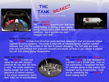 The Tank Brake - Safety When Traveling