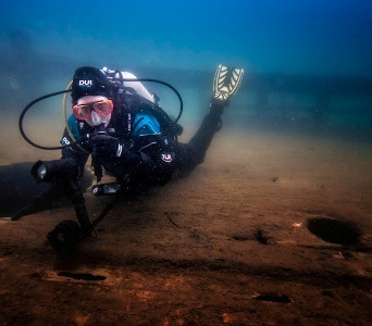 Lake Michigan Wreck Diver
